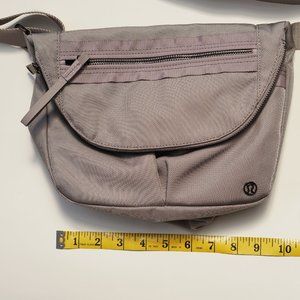 Lululemon Festival Bag With Pockets Crossbody Grey